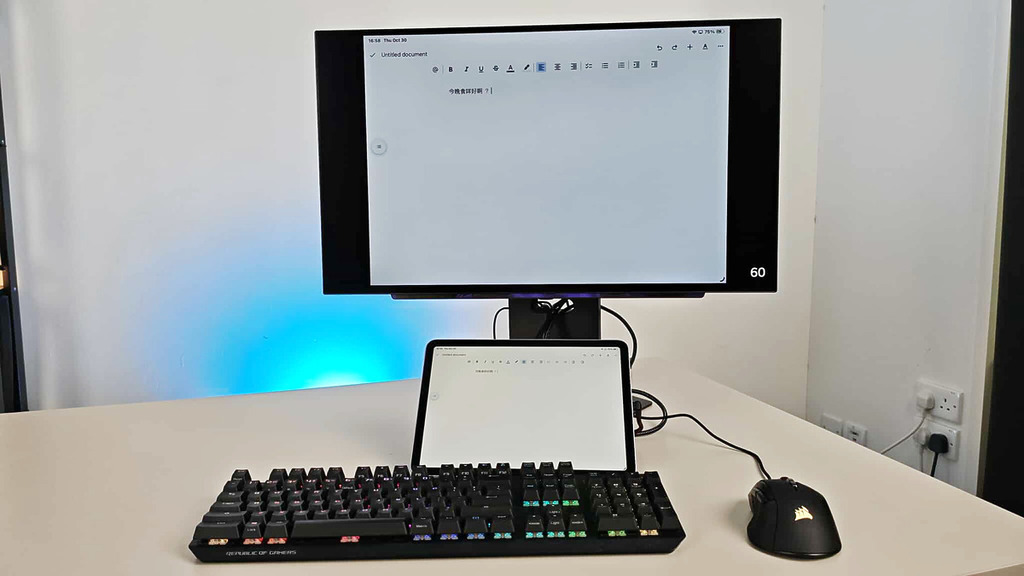 透過外接鍵盤和滑鼠,無論是執行 Windows 11 的遊戲掌機,還是 iPadOS 26 的 iPad,都可以即時變成一部電腦,這樣就能上網及處理簡單的文書工作。