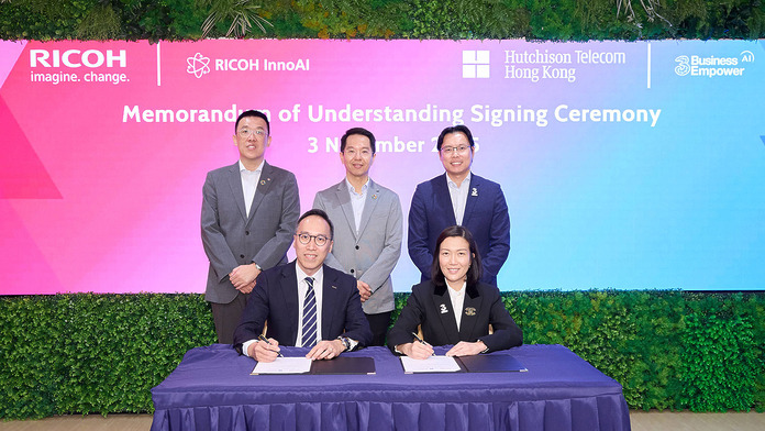 Ricoh x HTHK MOU Signing Ceremony