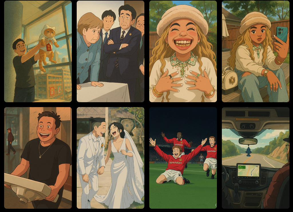 大量日本動漫作品風格的圖像和影片利用 OpenAI 的 AI 模型來生成。