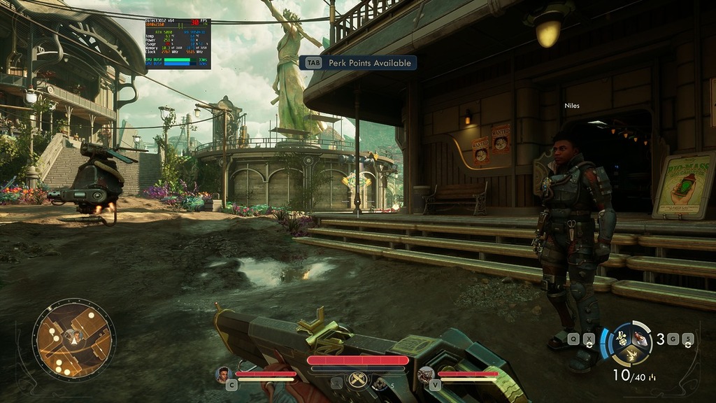 使用 TAA 及「非常高」+硬件光追渲染,遊戲也不過是 30FPS 左右水平。