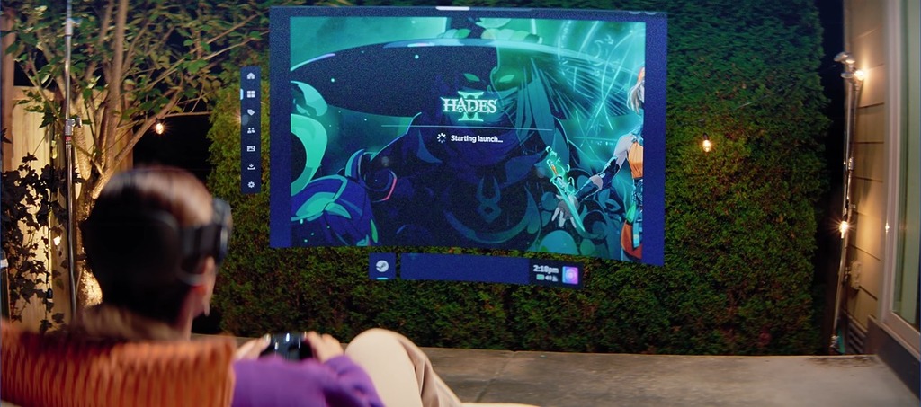 Steam Frame 以串流為主打，串流一般 PC 遊戲畫面到 Steam Frame 遊玩是主要用途之一。