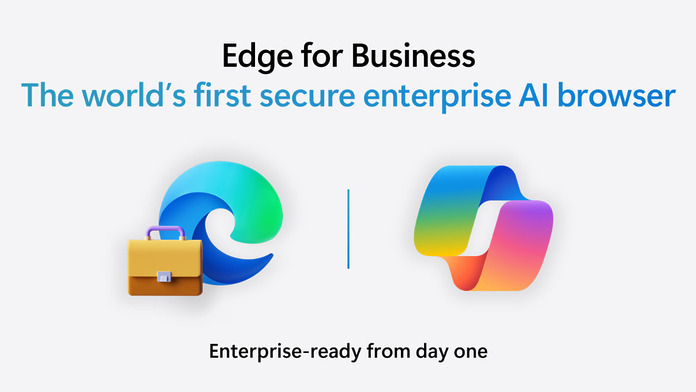 microsoft-ignite-introduce-copilot-mode-to-edge-for-business-01 首款安全的企業 AI 瀏覽器 Edge for Business 導入 Copilot 模式