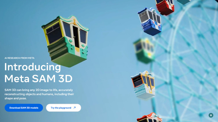 Meta SAM 3D