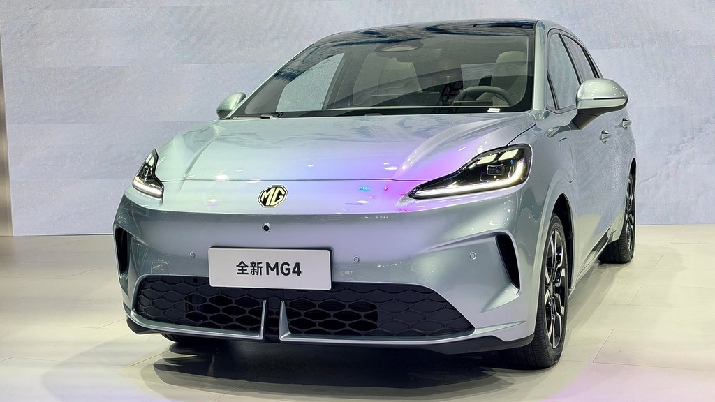 全球首款採用半固態電池電動車 MG4