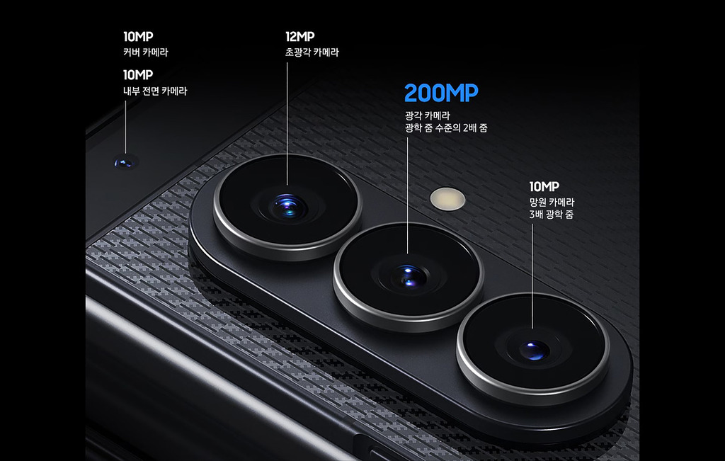 攝影方面由 200MP OIS 主鏡、12MP 廣角跟 10MP OIS 3x 長焦組成機背三攝模組。