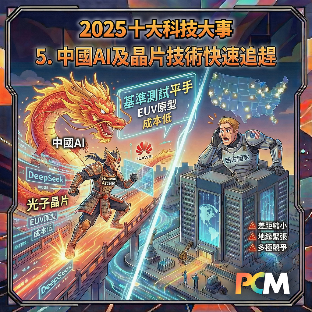 5. 中國 AI 及晶片技術快速追趕