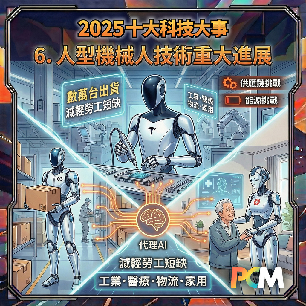 6. 人型機械人技術重大進展