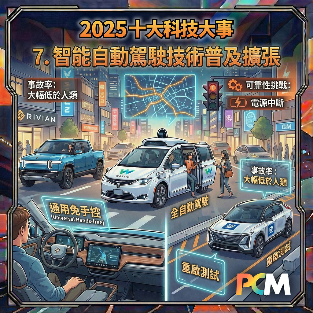 7. 智能自動駕駛技術普及擴張