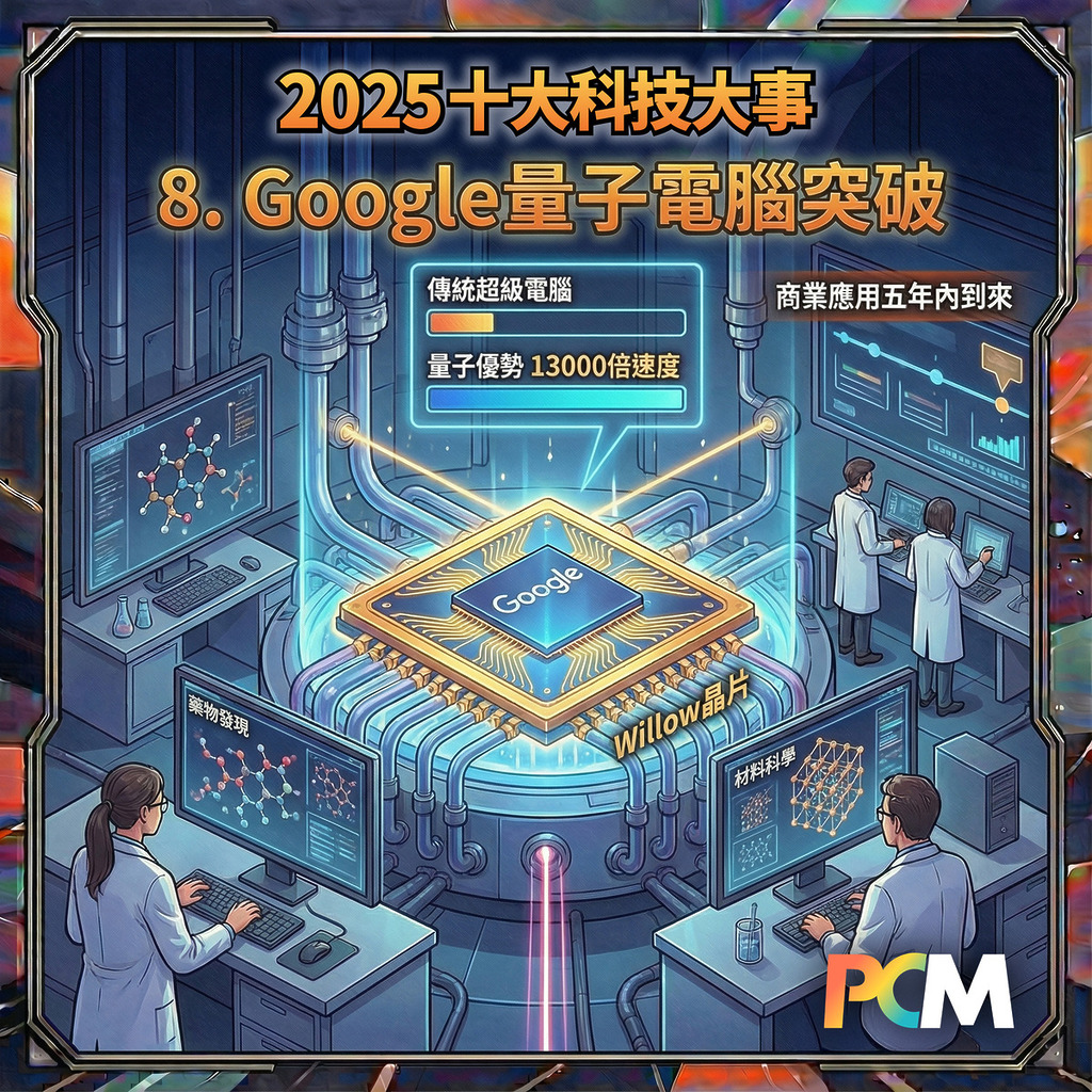 8. Google 量子電腦突破