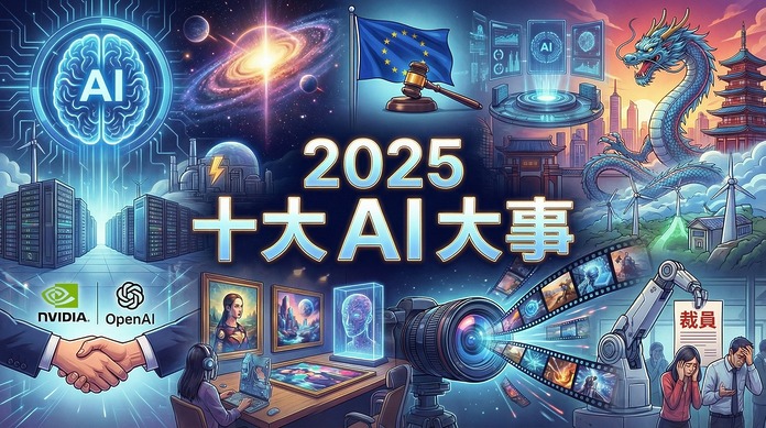 2025 十大 AI 大事回顧