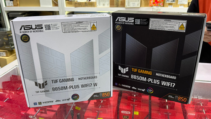 pc-walker-20251228-asus-tuf-gaming-amd-b850-middle-grade-motherboard-upgrade-to-wifi-7-01 ASUS TUF GAMING B850M-PLUS WIFI7, ASUS TUF GAMING B850M-PLUS WIFI7 W