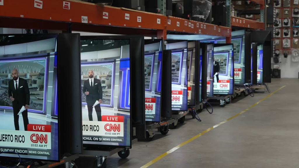 RTINGS 以 102 部不同品牌、不同面板技術的電視進行測試。