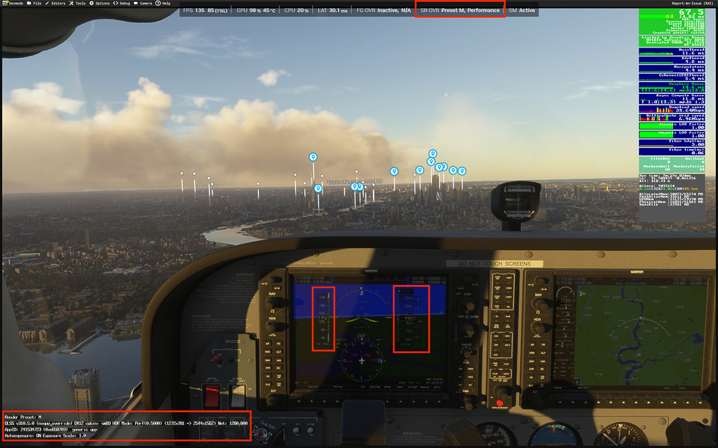 雖然幀速沒有太大提升，但儀錶板跳動的數字已沒有鬼影。