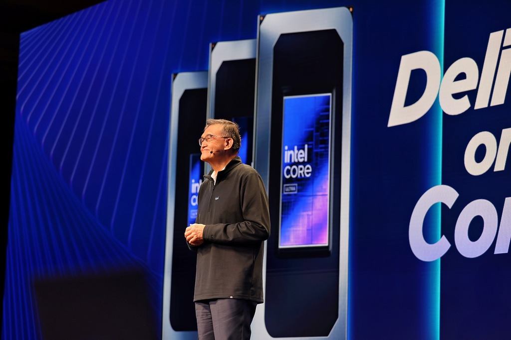 Intel CEO 陳立武宣布推出 Core Ultra Series 3 系列處理器。