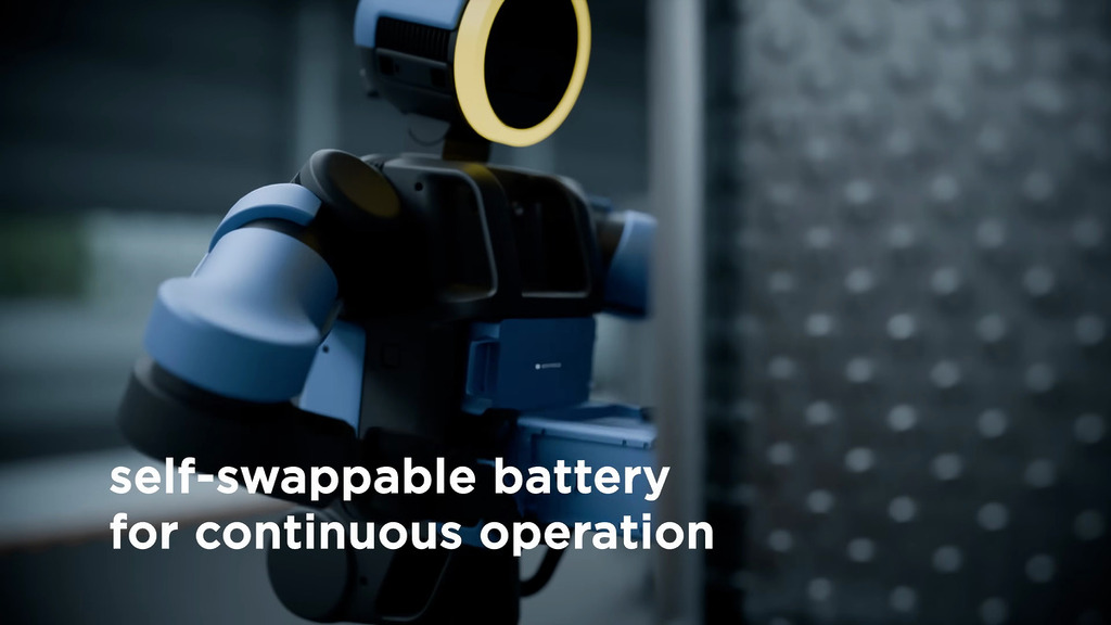 還懂得為自己更換電池包，不需要額外人手維護。