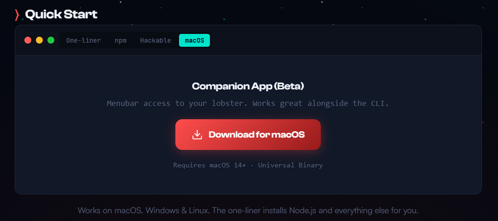 只有 macOS 才有的 Companion App,讓 AI 更穩定地存取 macOS 原生應用與螢幕資訊。