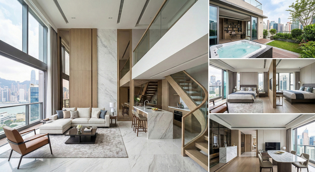 三、四房／多主力牆／複式單位