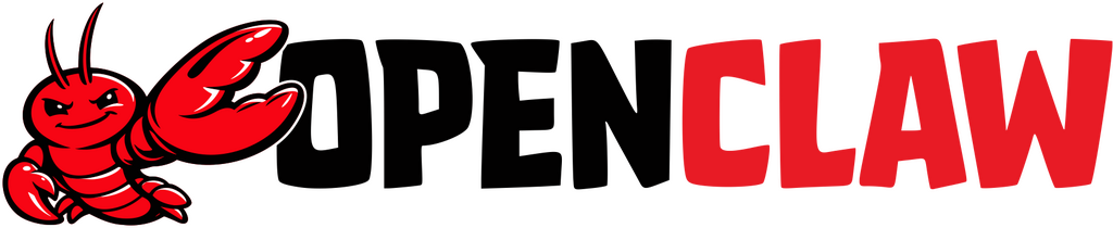 OpenClaw 的標誌，保留龍蝦吉祥物。