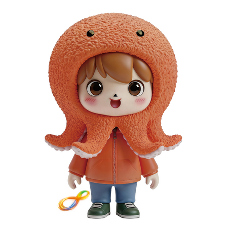 在這次推廣活動中首次登場的八達通新吉祥物,官方暫時未命名。