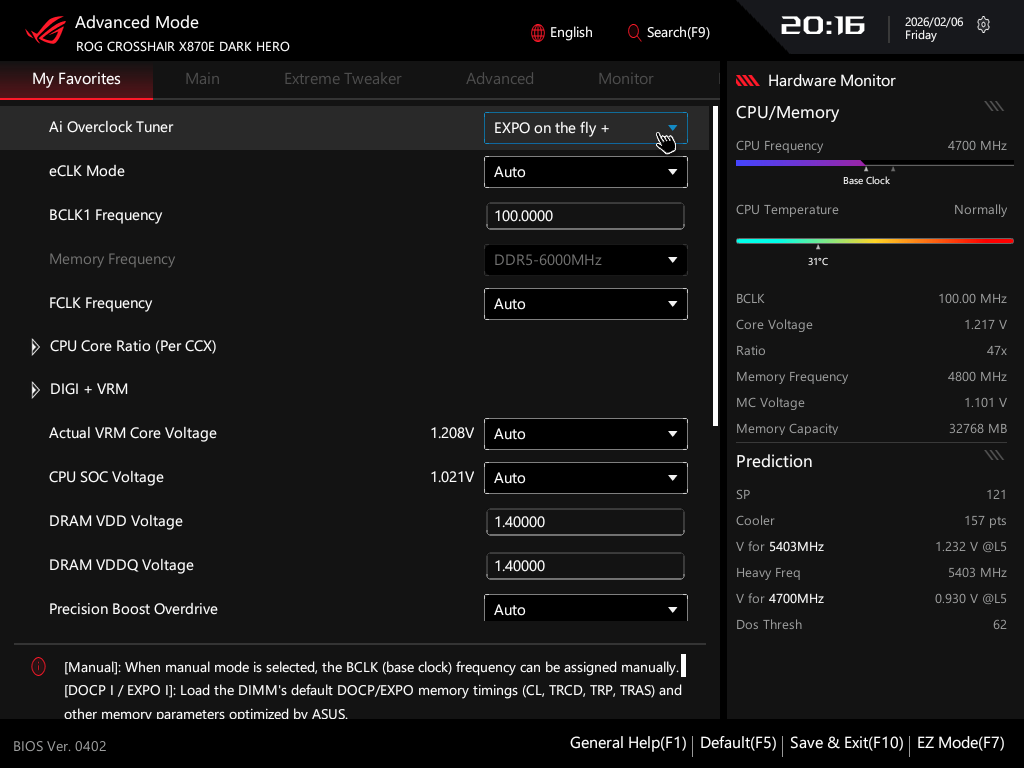 UEFI 介面主題都有更新為暗黑風格