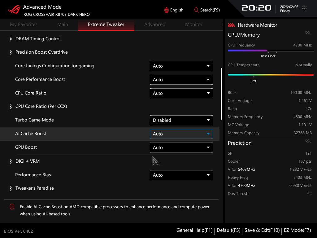 AI Cache Boost 加速針對需要借 RAM 運行 LLM 時的反應