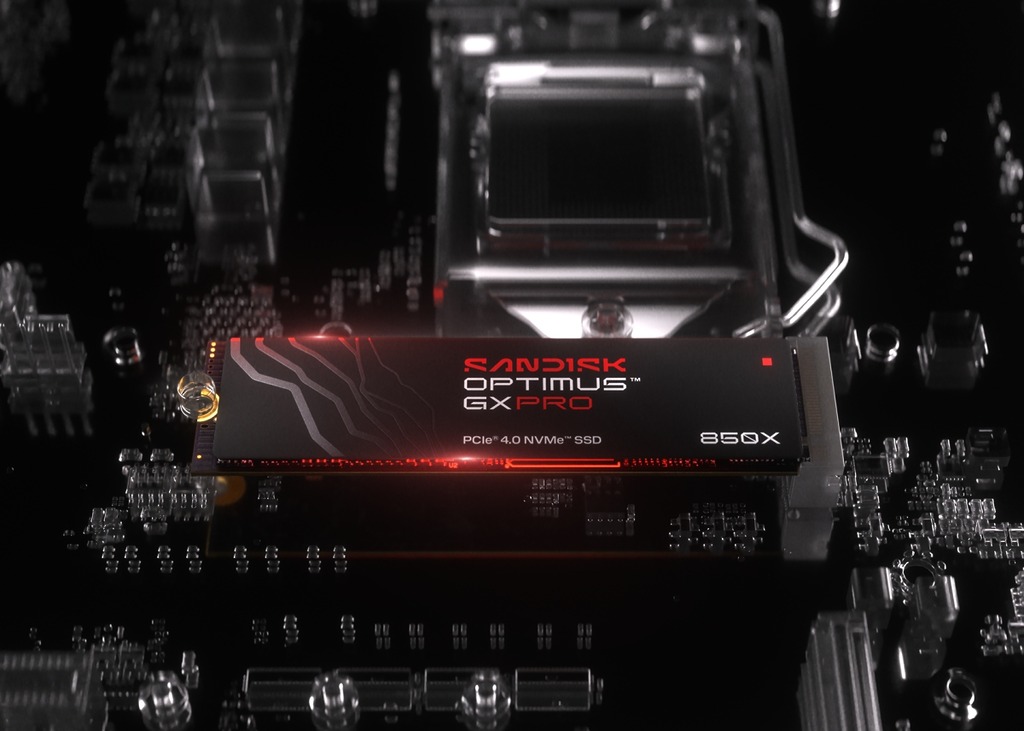 SANDISK Optimus™ GX PRO 系列可以在保持功耗與溫度受控的前提下，為 AI PC、創作工作站與高階遊戲主機提供持久而穩定的高速儲存平台。