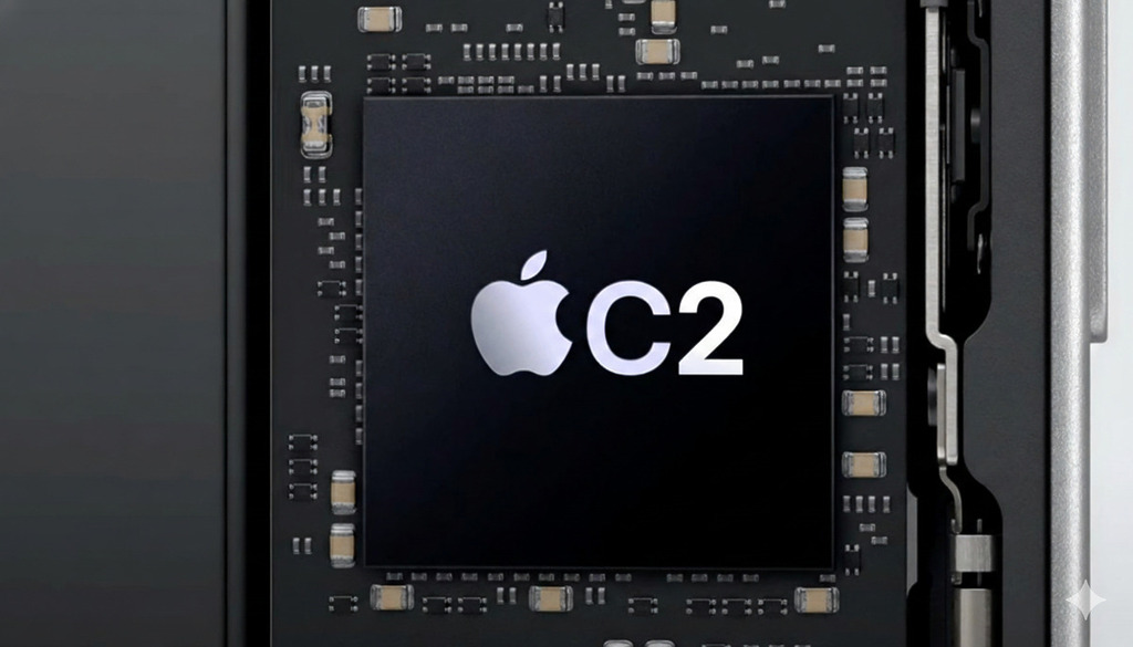 C2 5G Modem 有望對應 NR-NTN（非地面網路）技術標準，成為 iPhone「連上衛星」最重要元件。