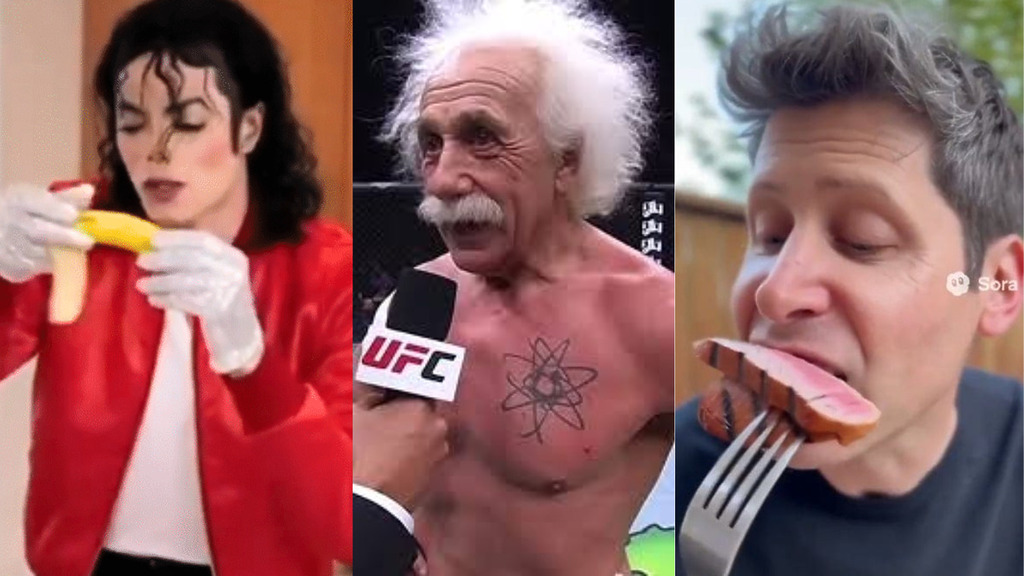 也有不少創作者，會使用知明名人或已故人士的影片進行生成，也引發道德爭議⋯⋯