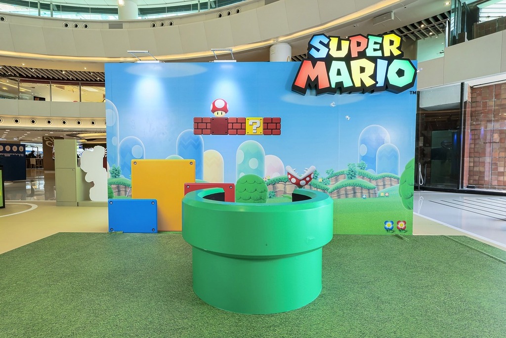 瑪利歐與水管的打卡區