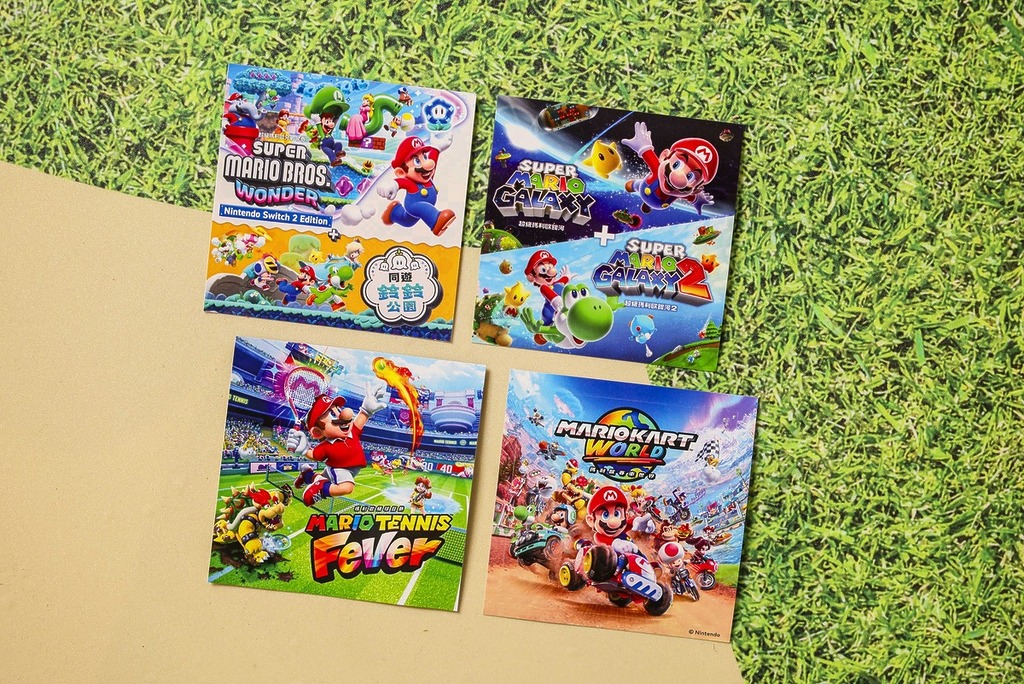 完成試玩後，可獲得該遊戲主題的精美貼紙一張。