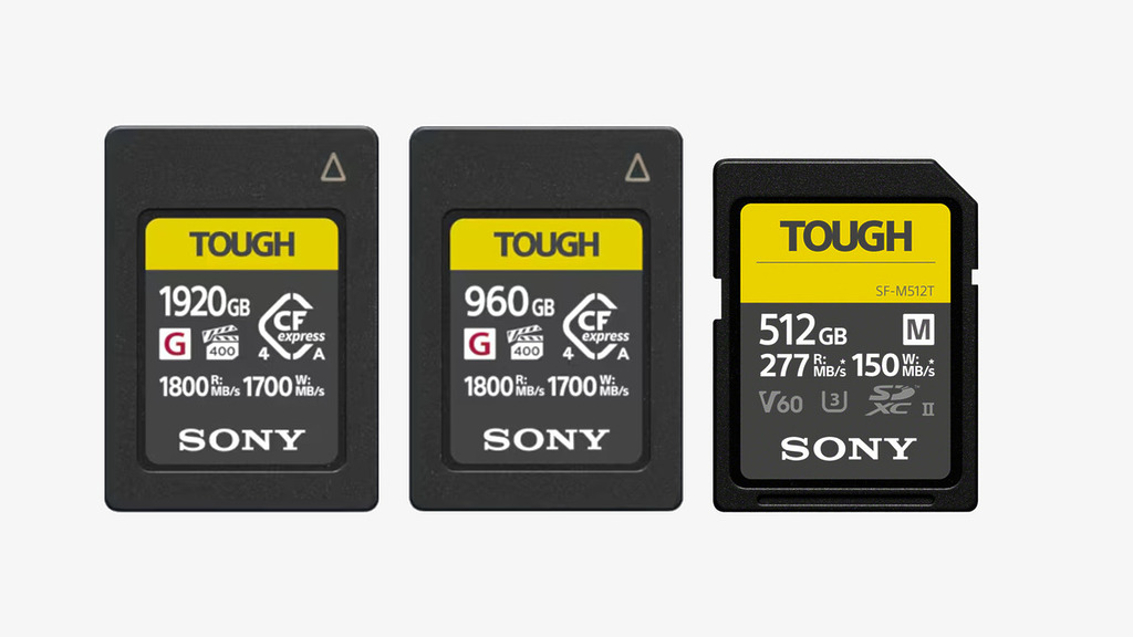 Sony 日本方面宣布暫停 CFexpress 及 SD 記憶卡的訂單。