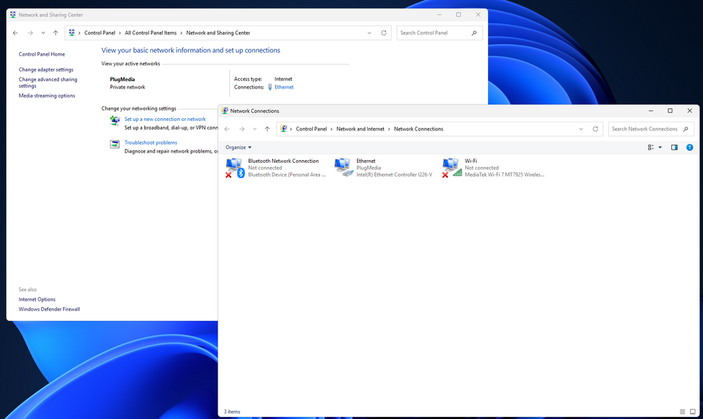 不少人覺得在網絡設定上控制台比較好用。
