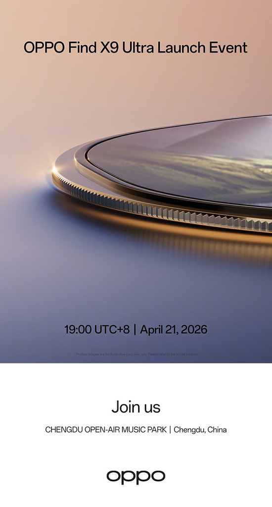 OPPO Find X9 Ultra 預計將於 4 月 21 日