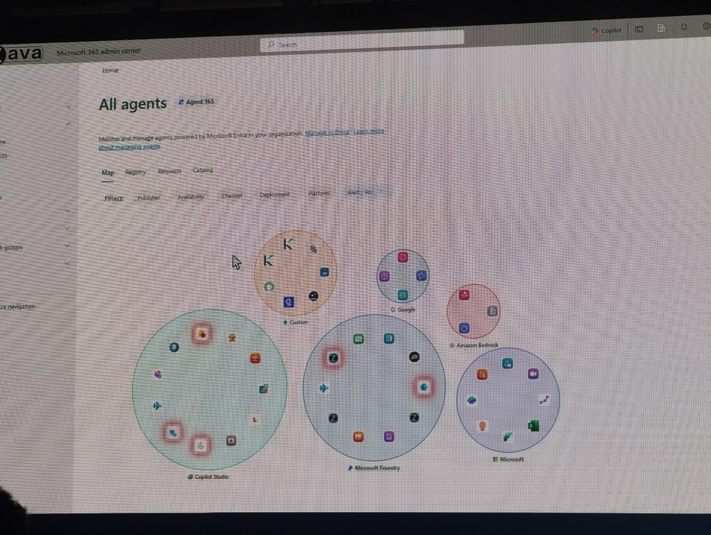 全新的 Agent 365 產品，將為企業提供一個統一的 AI 代理管理平台。