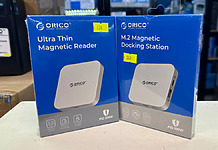 【場料】iPhone 也讀卡 Orico 二合一磁吸兼有多功能 Orico M.2 Magnetic Docking Station,Orico Ultra Thin Magnetic Reader