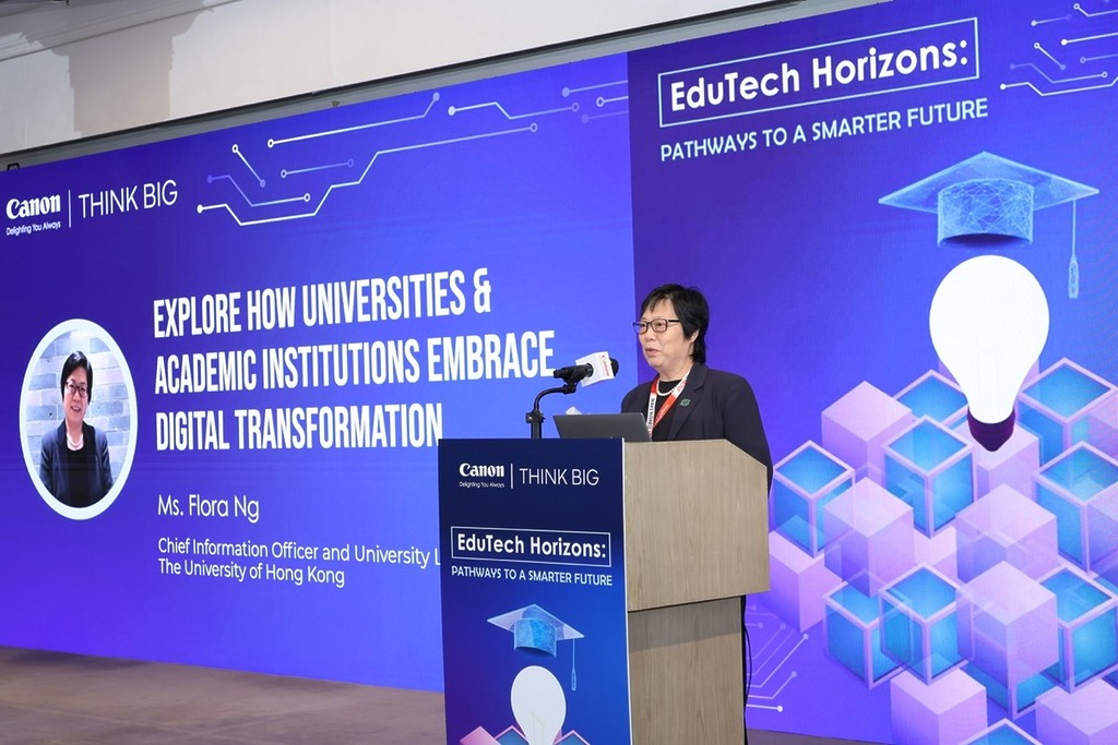 香港大學首席資訊主管兼大學圖書館館長伍麗娟女士，分享香港大學實踐採用 Therefore 文件管理方案的寶貴經驗，展示如何透過數碼化流程，全面提升資訊管治、營運效率及跨部門協作。