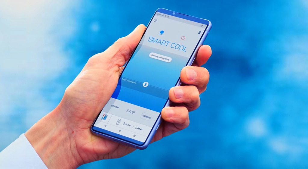 和過往的 REON 系列一樣,主要透過手機 App 來操作,新加入 Smart Cool 能自動調節機器的制冷和加熱效果