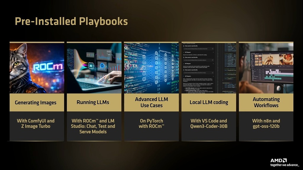 首發將預裝5個Playbooks快速調用AI生產力工具