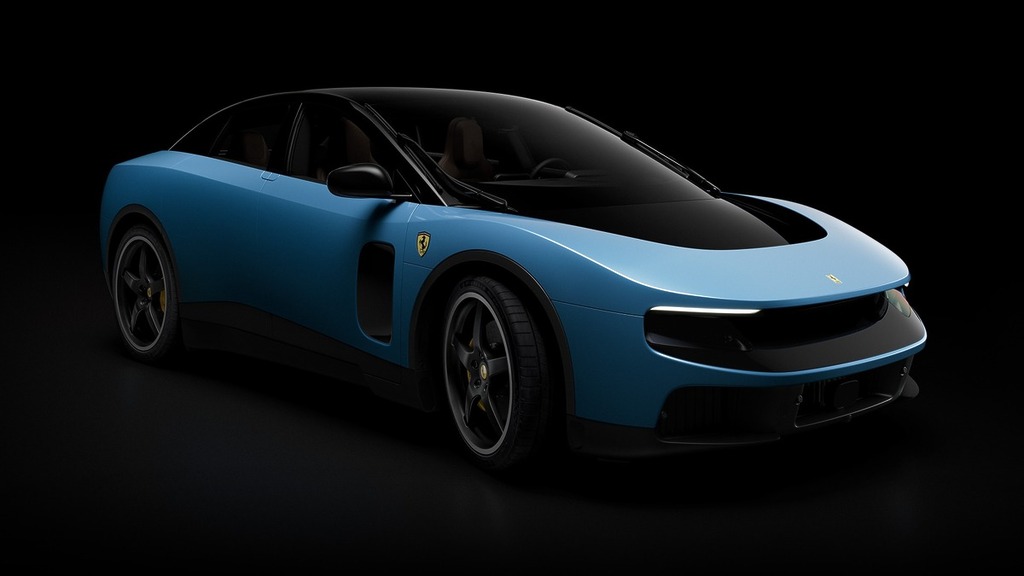 Ferrari Luce 採用四門 liftback 轎跑造型,是品牌首款五人車型,車長約 5 米,強調「簡潔純粹的一體式座艙」。