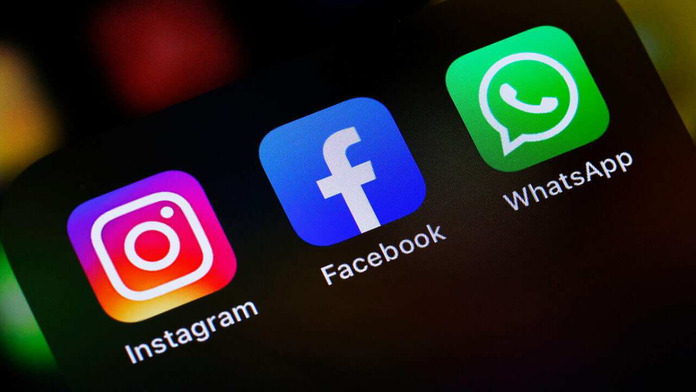 Instagram, Facebook, WhatsApp