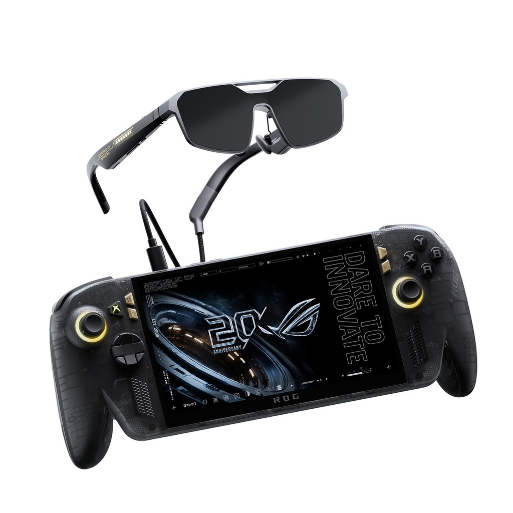 ROG XBOX Ally X20 掌機與 ROG XREAL R1 Edition 20 Gaming AR 眼鏡限量特別套裝