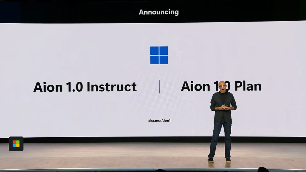 微軟同時發表兩個本地端（on-device）小型語言模型（SLM）：Aion 1.0 Instruct 和 Aion 1.0 Plan，專為 Windows 11 設計，強化本地 AI 運算能力。