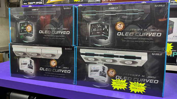Lian Li HYDROSHIFT II OLED CURVED