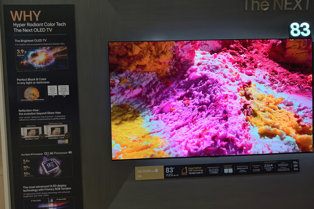 LG OLED evo C6 TV