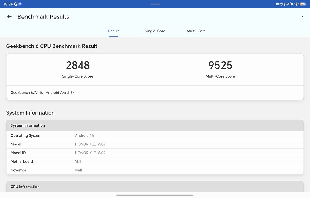 Geekbench 6 CPU 得分分別為單核 2,848 及多核 9,525，同樣屬於 Android 陣營前列，效能強大確保絕對流暢表現。