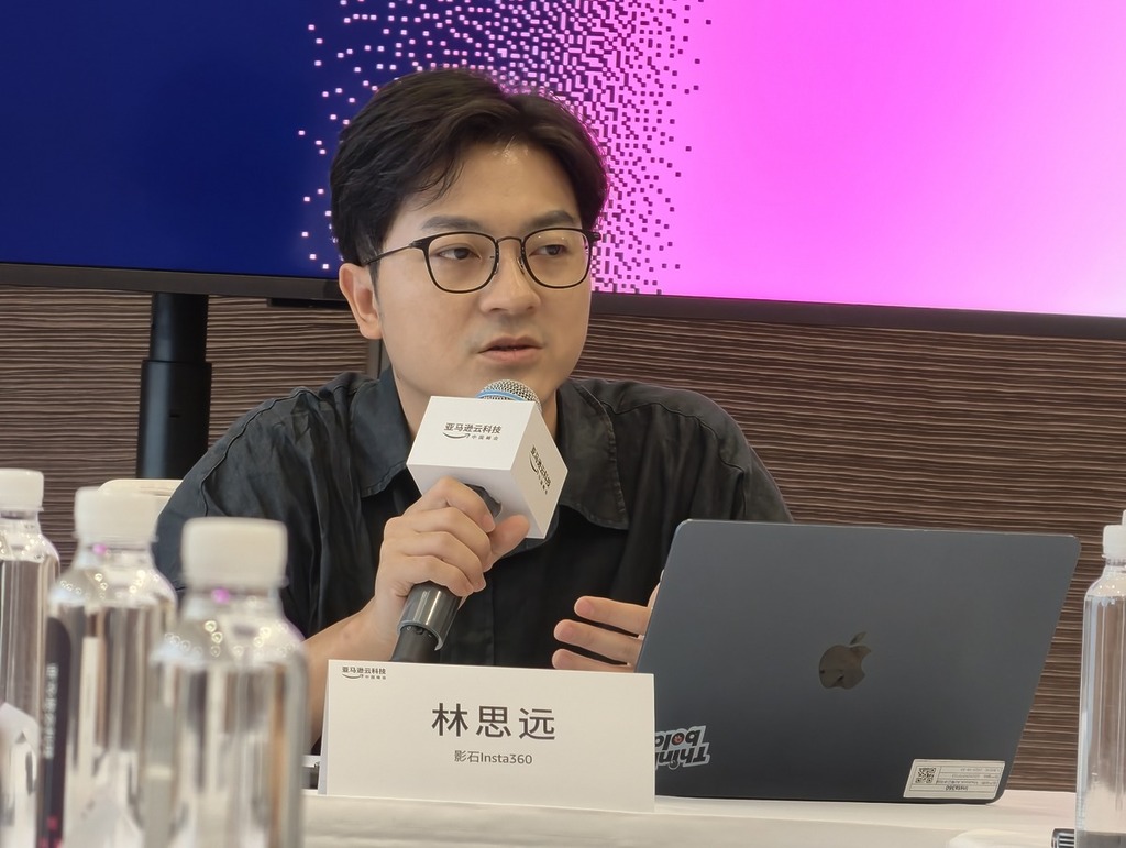 Insta360 發言人林思遠