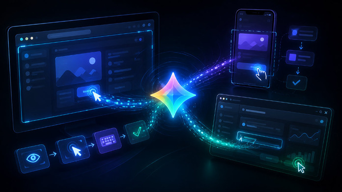 Google 為 Gemini 3.5 Flash 加入「Computer Use」功能　AI 代理可直接操作電腦跨平台執行任務