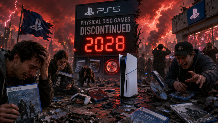 sony-announce-production-of-new-playstation-physical-game-discs-to-end-in-2028-01 時代的眼淚!Sony 震撼宣布:2028 年起停產 PlayStation 新實體遊戲光碟