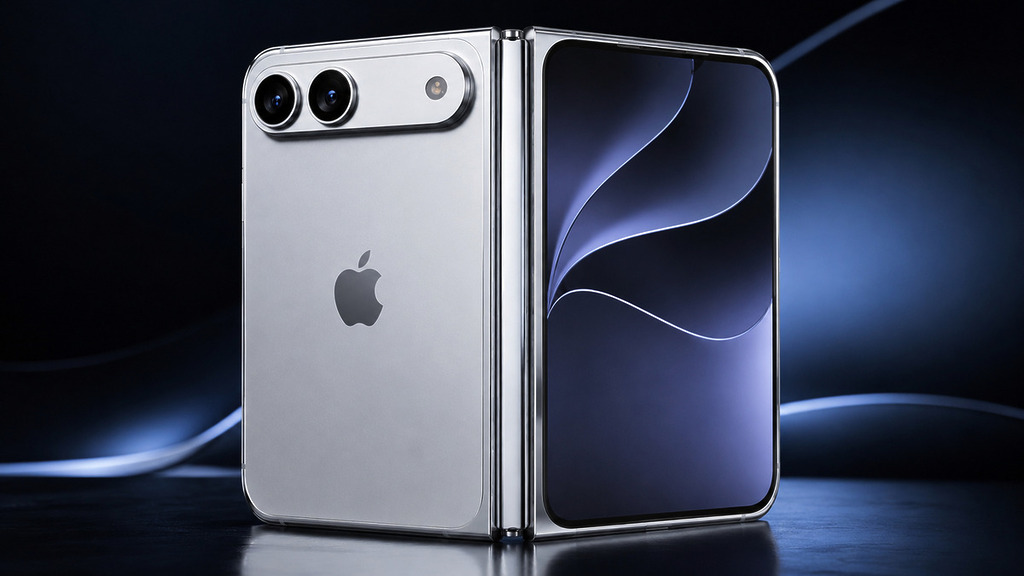 郭明錤指摺屏 iPhone 初期供應稀缺、設計辨識度高及創新體驗,短期二手轉售價可能達官方價格的 1.5-2 倍。(A.I.生成圖片)