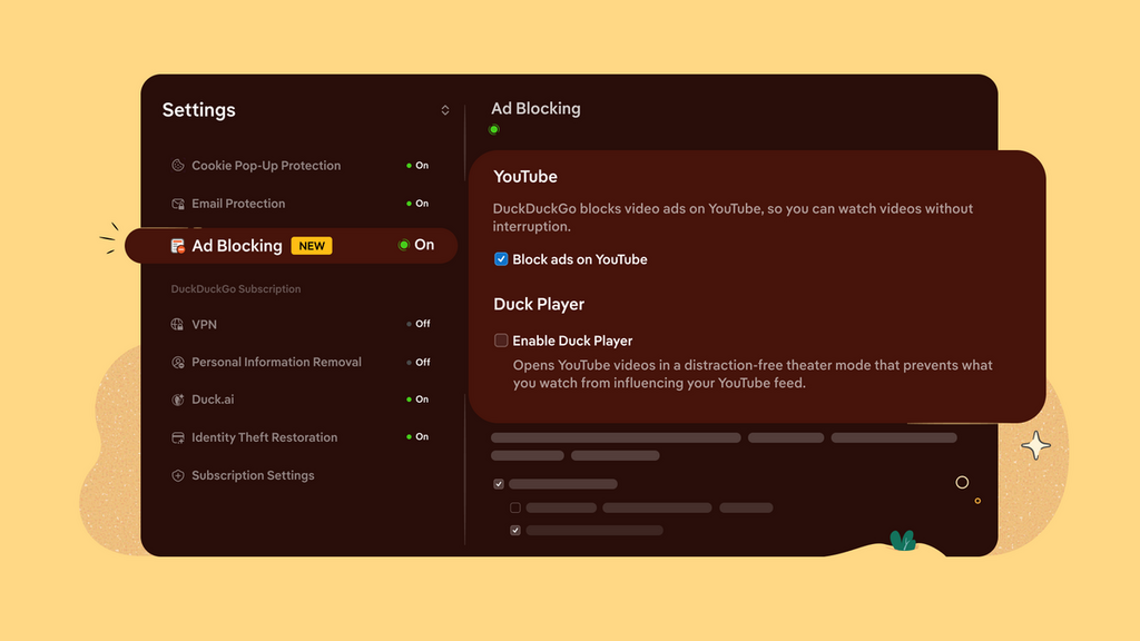 這功能在 iOS/iPadOS, Windows 和 Mac 上是預設開啟的,而在 Android 上則可以前往「設定 > Ad Blocking」手動啟用。